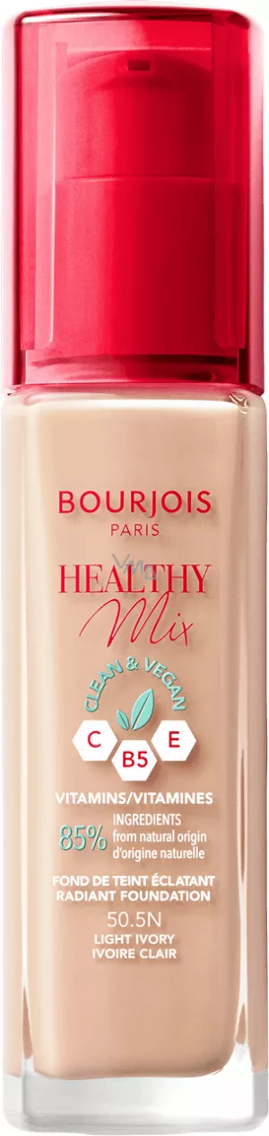 Fond De Teint Healthy Mix Clean Foundation - 50.5n: Light Ivory - Bourjois