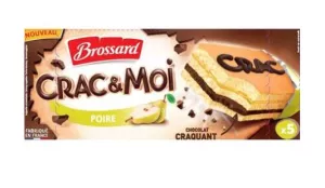 Gâteau à la Poire Crac & Moi 155g - BROSSARD