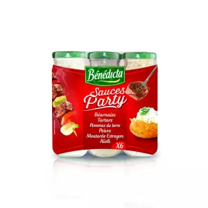 Sauce Assortiment, 6x500g -  BÉNÉDICTA