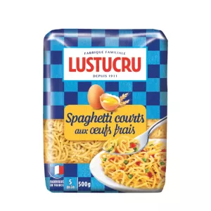 معكرونة معكرونة قصيرة مع بيض طازج 500 جم - LUSTICRU