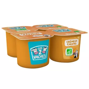 L2v Cremeuh Caramel Bio 4x95g