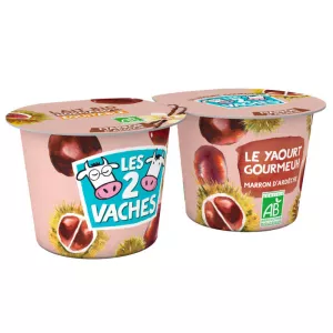 L2v Gourmeuh Marron 2x115g Bio