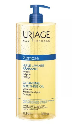 Xémose Huile lavante apaisante 1L - URIAGE