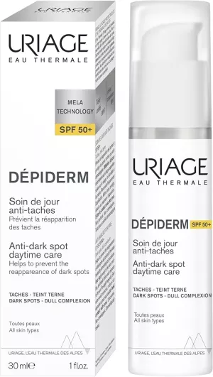 DEPIDERM Anti-dark spot day care SPF50+ F30ml 
(sheath from 04/15 to 06/30) - Uriage