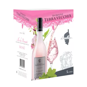 Vino rosato dell'Isola della Bellezza, 5L - DOMAINE DE TERRA VECCHIA