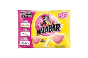 chicle Tutti Frutti; 214g - MALABAR