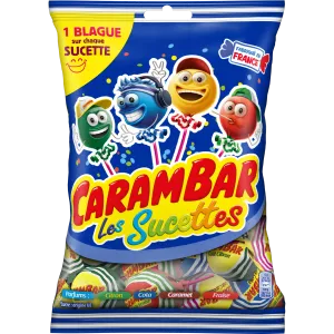 Famiglia di lecca-lecca Carambar; 156 g - CARAMBAR