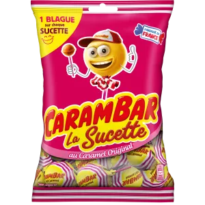 Carambar Caramel Lollipops; 156g - CARAMBAR