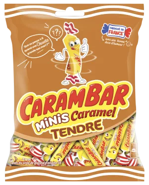 Carambar Caramel Mini Tender; 200g - CARAMBAR