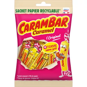 Carambar Caramelo, 180g - CARAMBAR