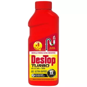 Turbo Bleach và Soda Gel Ultra Fast Unblocker 500ml - DESTOP