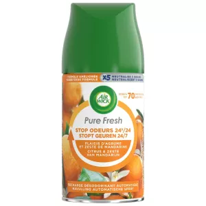 फ्रेशमैटिक प्योर फ्रेश मिट्टे 250ml ऑटोमैटिक डिसोडाइफिंग रिचार्ज - AIRWICK