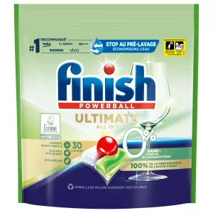All in 1 Ultimate Dishwasher Tablet Unscented, 30 - FINISH