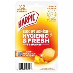 X2 Bloc WC Aggrumes Harpic - HARPIC