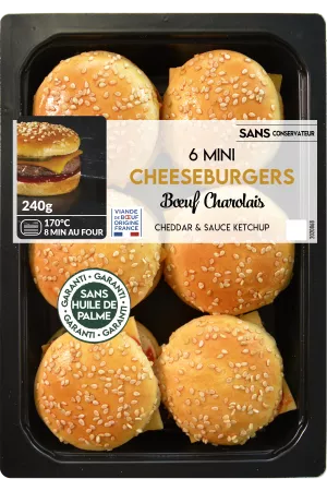 برغر ميني شاروليه لحم بقري