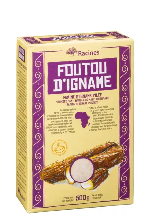 Foutou D'igname  (20 X 500 G) - RACINES
