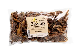 Flores de Hibisco Branco (20 X 100 G) - Racines