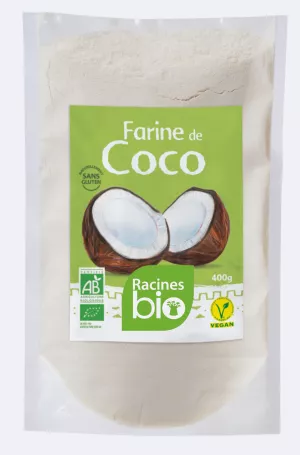 Bột Dừa (10 X 400 G) - Racines Bio