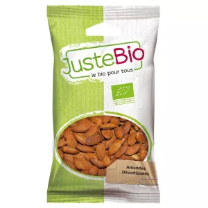 Amandes décortiquées BIO 100g - JUSTE BIO
