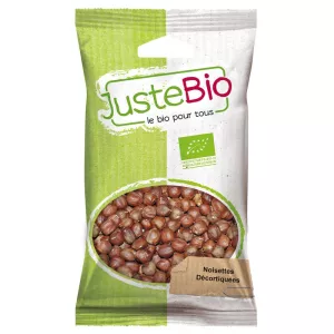 Noisettes décortiquées BIO 100g - JUSTE BIO