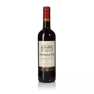 Vin Rouge Bordeaux, 12,5°, 75cl - CHÂTEAU LE ROC