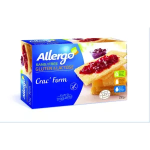 Bánh quy không chứa gluten và lactose 250g - GERBLE