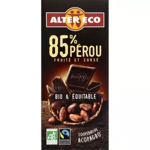 フルーティークロスチョコレート オーガニック 100g - ALTER ECO