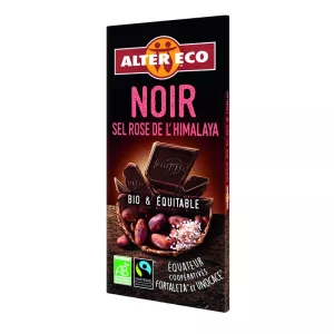 Choco Nr Fleur Sel 100g Bio