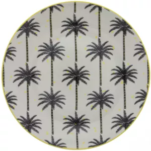 Ass Plate Porc Tropique Vintag