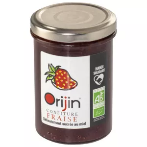 Confiture Fraise Miel Bio 250