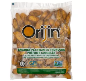 Banane Plantain Tronçons 4x2.72 Kg - ORIJIN