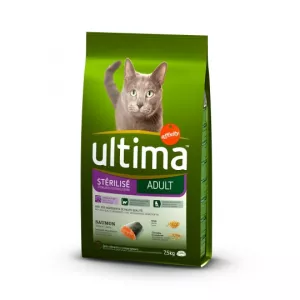 Croquetas para gatos salmón esterilizados 7,5kg - ULTIMA