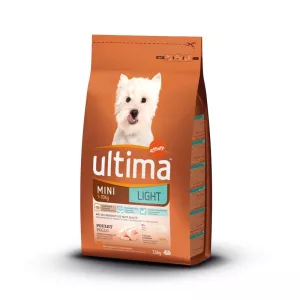 Croquettes pour chien Mini Light 1,5 kg - ULTIMA