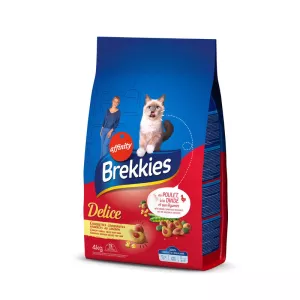Croquettes pour chat poulet dinde/légumes 4kg - BREKKIES