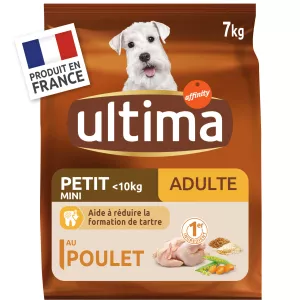 Thức ăn cho chó trưởng thành mini vị gà 7kg - Ultima