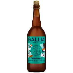 Пиво Champ Libre нефильтрованное светлое, 5,8°, 75 мл - GALLIA
