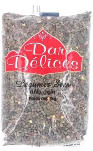 Grüne Linsen 1kg - DAR DELICES