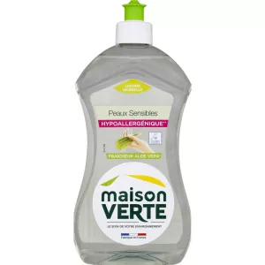 Detergente líquido para lavar louça para peles sensíveis 500ml - MAISON VERTE