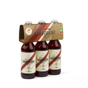 Pack 3x33cl Biere Ambre Bio 7d