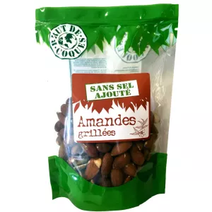 Hạnh Nhân Rang Không Muối, 150g - BRUT DE COQUES