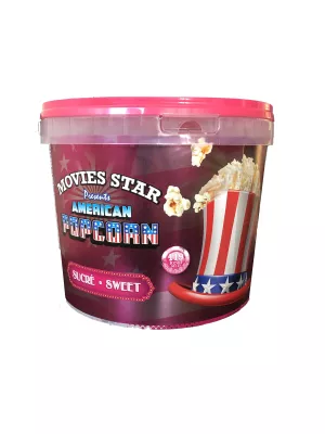 Sweet Popcorn Bucket, 250g - MOVIES STAR