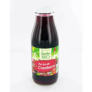 Pur jus de cranberry BIO 50cl - JARDIN BIO