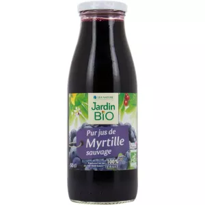 Pur jus de myrtille BIO 50cl - JARDIN BIO