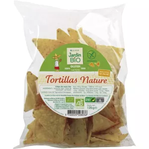 Tortillas nature BIO 125g - JARDIN BIO