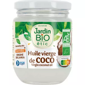 Organic coconut virgin oil 200ml - JARDIN Bio