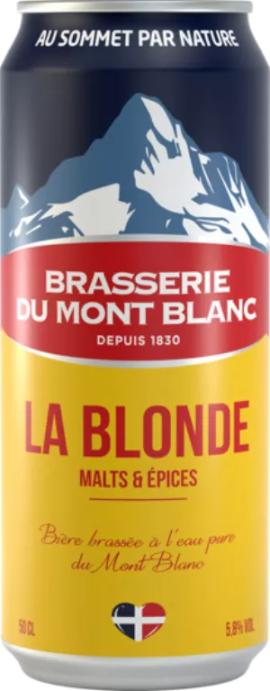 50cl Bte Blonde Mont Blanc