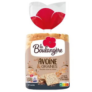 Bánh mì yến mạch nguyên hạt 500g - LA BOULANGERE