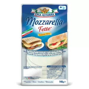 شرائح موزاريلا 140 غ - كازا أزورا