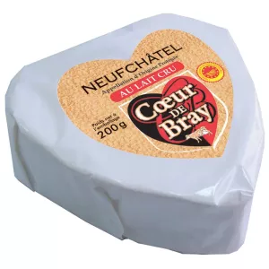 Fromage neuchâtel au lait cru AOP 200g - CŒUR DE BRAY