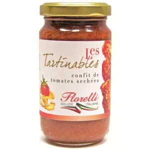 Crema de Tomate Confitado Seco 190g - Florelli